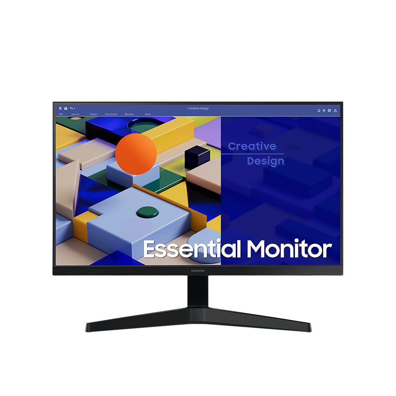 Samsung S33A Series 24-inch Essential Monitor, Full HD. Samsung S33A Series 24-inch Essential Monitor, Full HD.